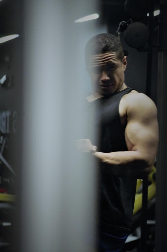 Homme musclé